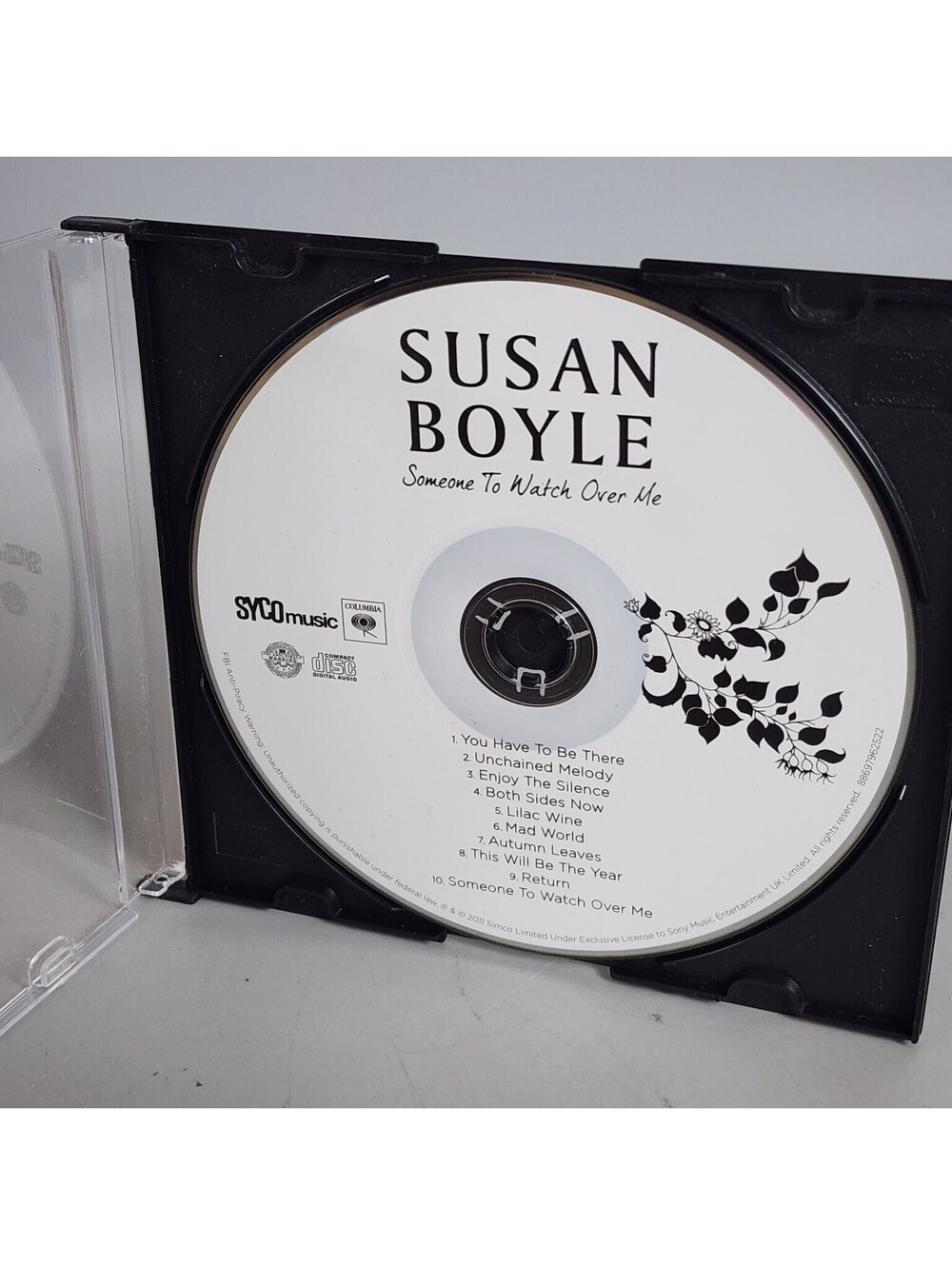 Susan Boyle - Someone To Watch Over Me CD (2011) -Disc Only- SYCO Music Columbia
